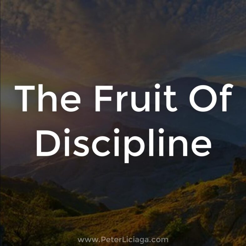 The Fruit Of Discipline