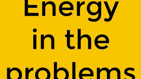 energy in the problems