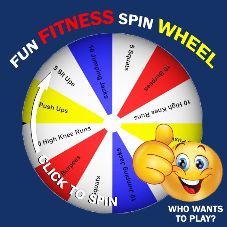 Fun Fitness Spin Wheel 1