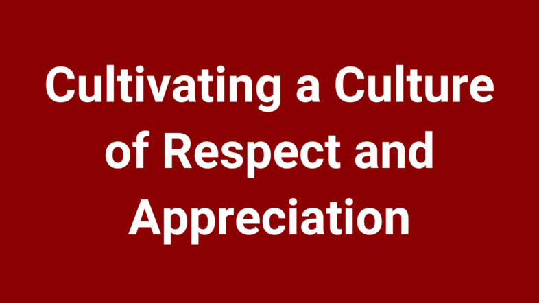 Cultivating a Culture (2)