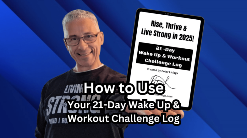 How to Use Your 21-Day Wake Up & Workout Challenge Log