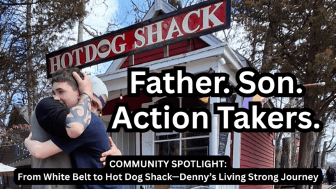 COMMUNITY SPOTLIGHT From White Belt to Hot Dog Shack—Denny’s Living Strong Journey