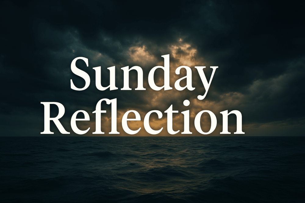 sunday reflection 4-13-25